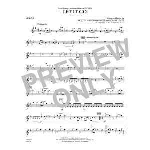 Let It Go (from Frozen) - Violin 1